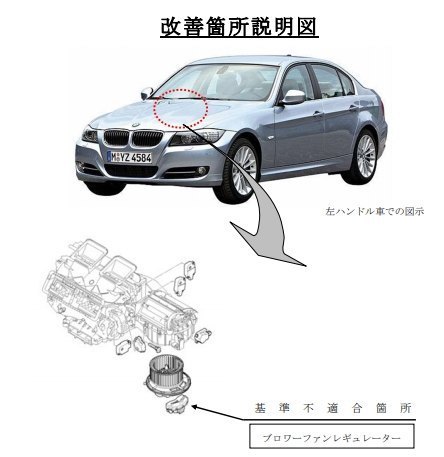 BMW 車両火災 リコール