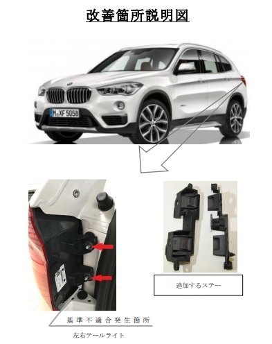 BMW X1 dはエアバッグが開かず被害拡大の危険性に注意です