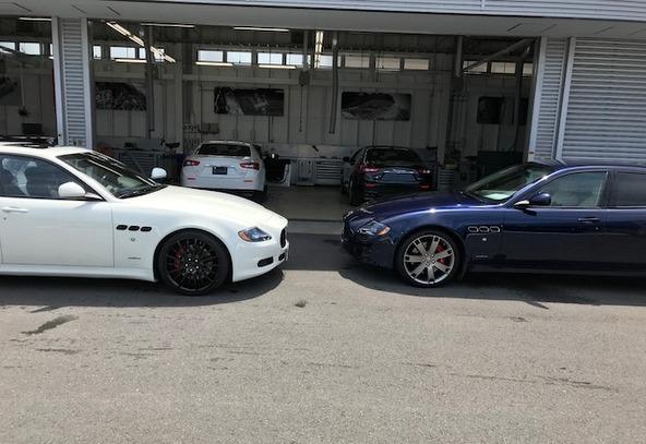 マセラティ 洗車