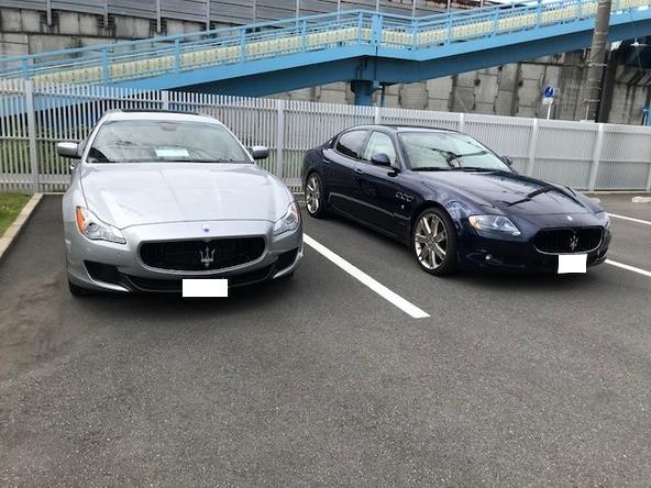 マセラティクアトロポルテ 試乗