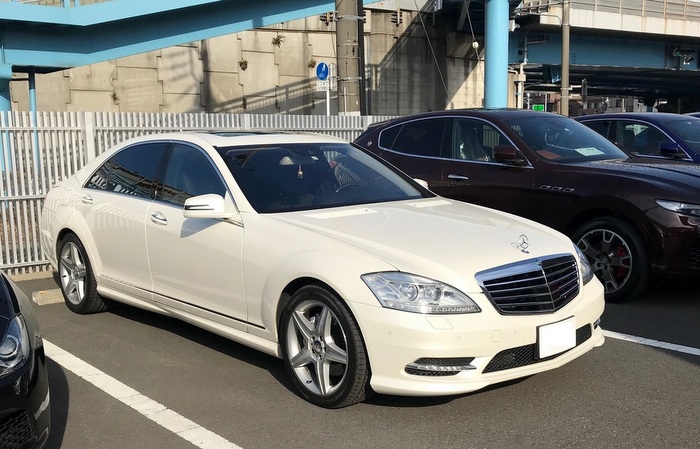 W221 Sクラス ローダウン