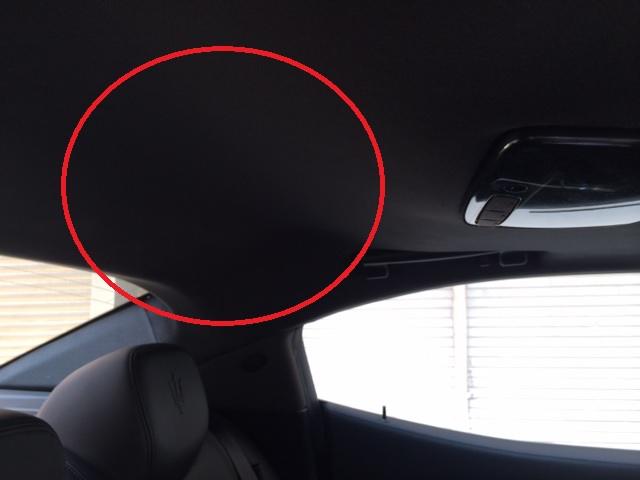 ギブリ 後部座席