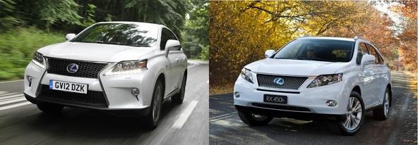 レクサス RX450h 前期 後期